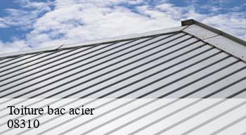 Toiture bac acier  08310